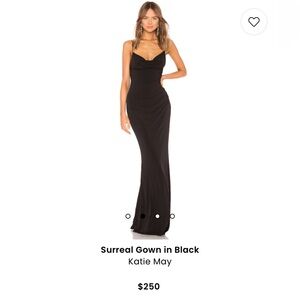 Katie May Surreal Gown in Black size M